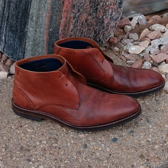 Ted Baker | Shoes | Ted Baker Crint Brown Leather Chukka  display picture 1